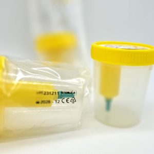 Frasco de orina para vacio 125 ml bolsa individual