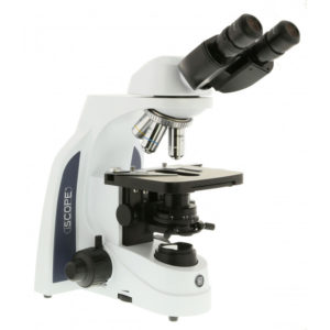 Microscopio plano acromático Iscope IS-1152-Pli. Binocular 40x-1000x