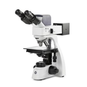 Microscopio metalográfico digital Bscope BS-1057-PLMi. Triocular 50x-500x
