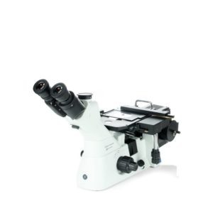 Microscopio metalográfico Oxion OX-2653-PLM. Triocular 50x-500x