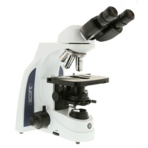 Microscopio plano acromático Iscope IS-1152-EPL. Binocular 40x-1000x