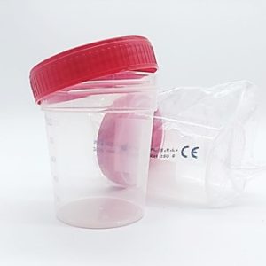 Frascos para muestras Orina - Esputos - Heces- etc.