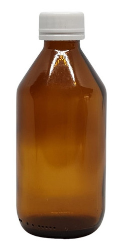 botella ambar con tapon precinto