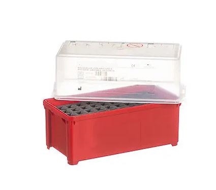 Caja transporte para gradillas foam